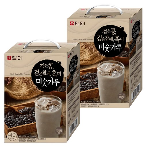 담터 검은콩 검은참깨 흑미 미숫가루