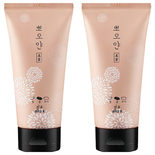 에뛰드 뽀오얀 미소 발효 클렌징 폼