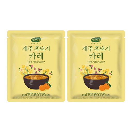 오뚜기 제주담음 제주 흑돼지 카레