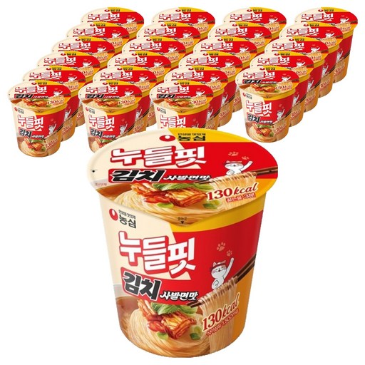 누들핏 김치사발면맛 37.5g