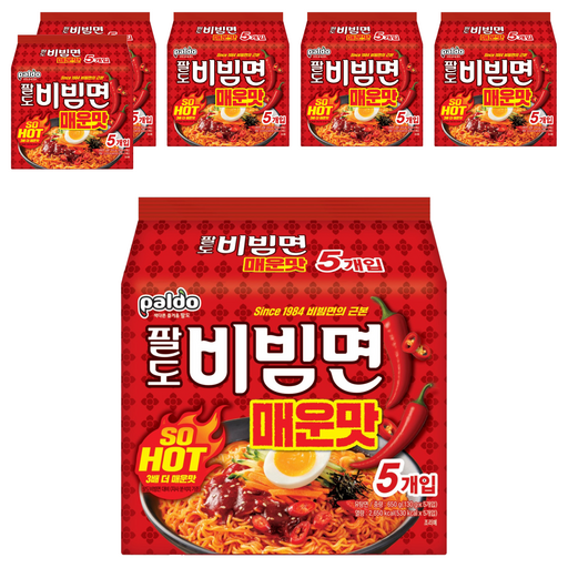 팔도비빔면 매운맛 130g