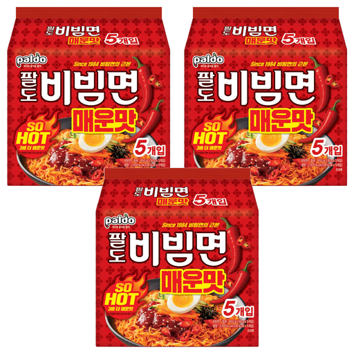 팔도 비빔면 매운맛
