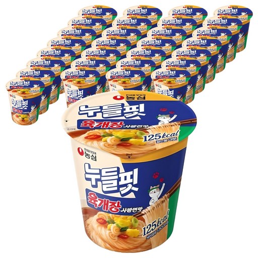 누들핏 라면 육개장사발면맛 35.5g