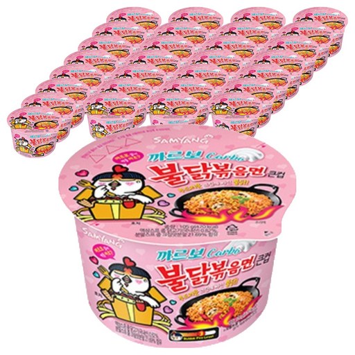 불닭볶음면 까르보 큰컵 105g