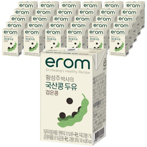 이롬 황성주박사의 국산콩 두유 검은콩