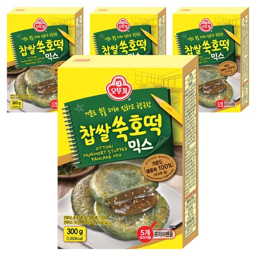 오뚜기 찹쌀 쑥호떡 믹스