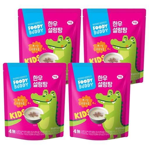 푸디버디 유아용 한우 설렁탕