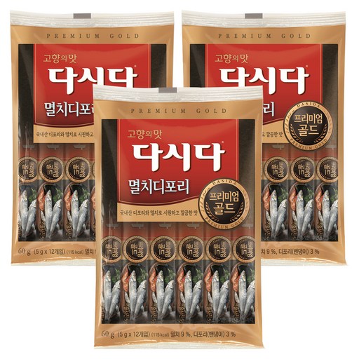 다시다 프리미엄골드 멸치디포리 12p