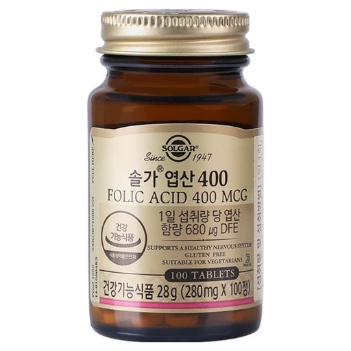 솔가 엽산 400