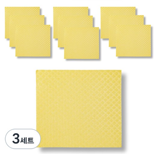 이랑이랑 셀룰로오스 스웨덴행주 옐로우