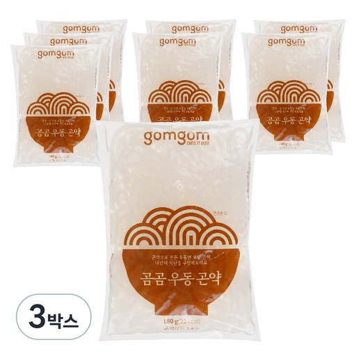 곰곰 우동 곤약