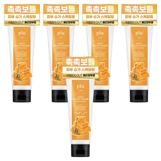 플루 소프트 페이셜 스크럽 허니 앤 슈가