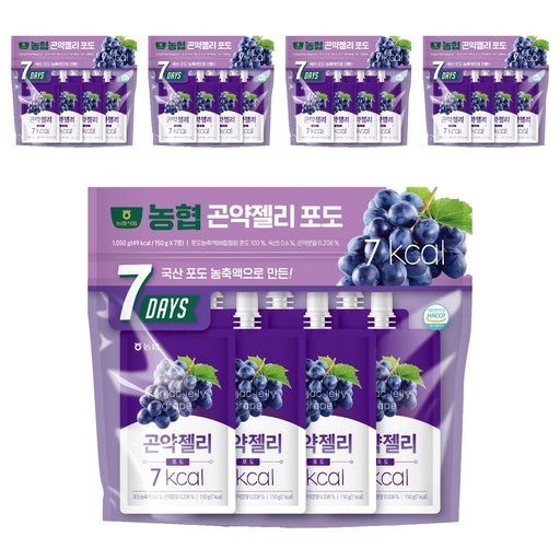 농협식품 곤약젤리 포도