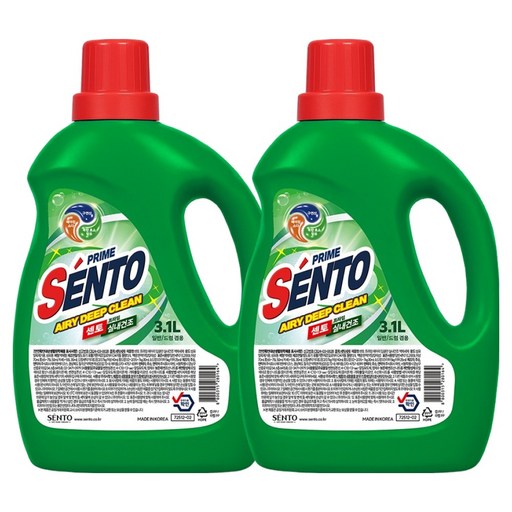 SENTO 센토 프라임 에어리 딥클린 실내건조 액상세제