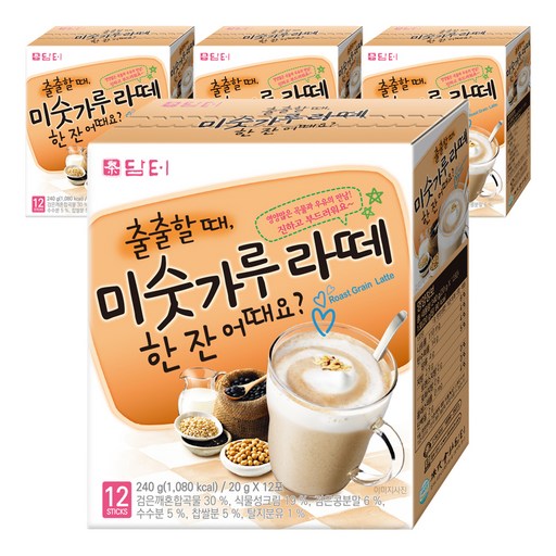 담터 미숫가루 라떼