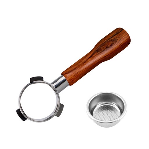 칼딘 에스프레소 크레마 바텀리스 포터필터 콤패티블 51mm + 바스켓