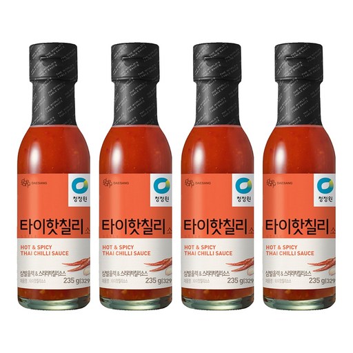 청정원 타이 핫 칠리 소스