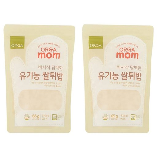 올가홀푸드 유기농 쌀튀밥 65g