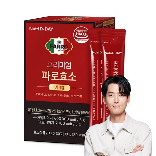 뉴트리디데이 프리미엄 엠머밀 파로효소 30p