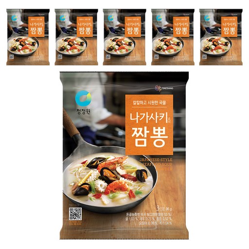 청정원 나가사키 짬뽕 베이스 96g
