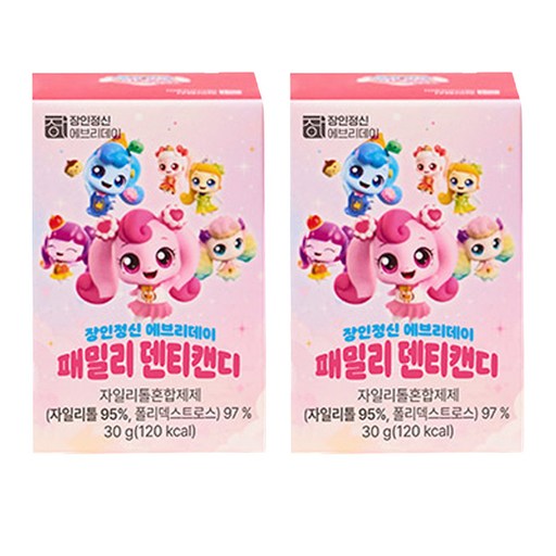 장인정신에브리데이 자이리톨 캐치티니핑 패밀리 덴티캔디