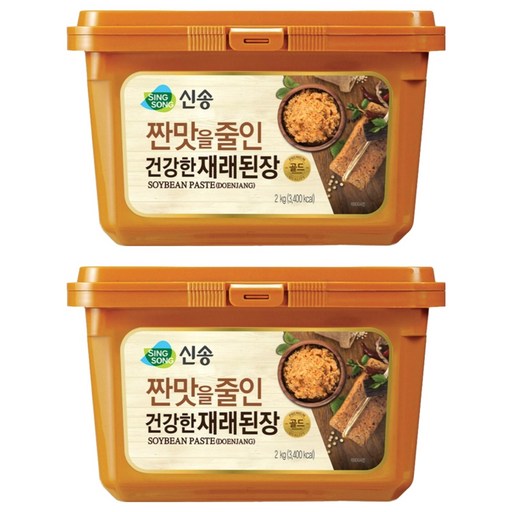 신송 짠맛을 줄인 건강한 재래된장