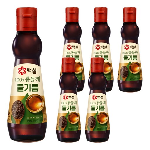 백설 100% 통들깨 들기름