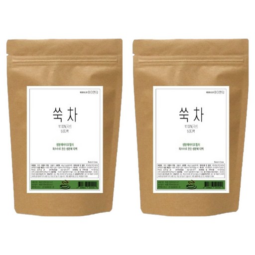 아이앤티 자연한잔 쑥차 대용량 삼각티백