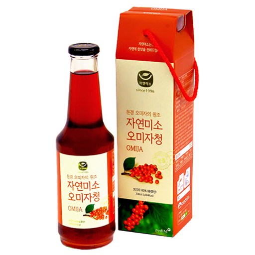 자연미소 오미자청