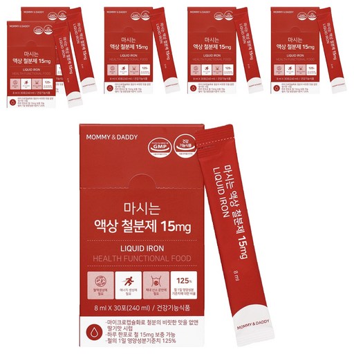 마미앤대디 마시는 액상 철분제 15mg