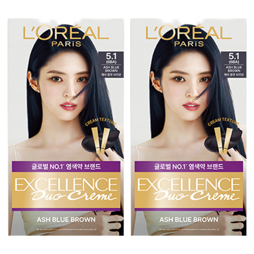 로레알파리 엑셀랑스 듀오크림 염모제