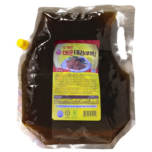 오뚜기 오쉐프 매운데리야끼 소스