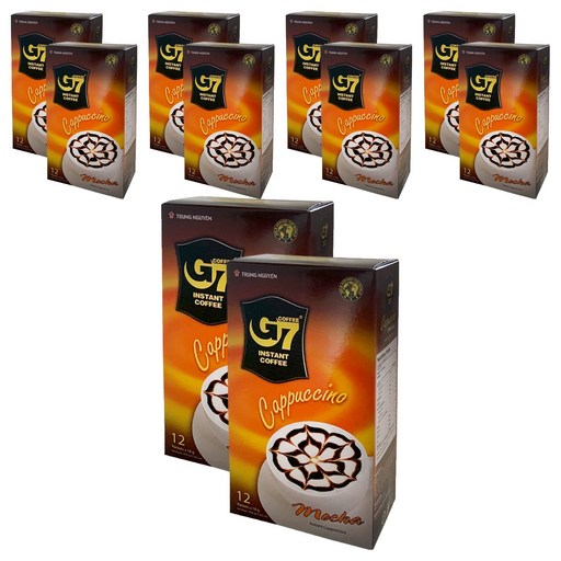 G7 카푸치노 모카 커피믹스