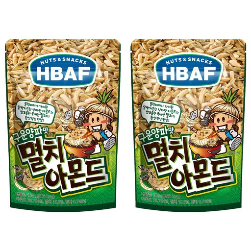 바프 넛츠앤스낵스 구운양파맛 멸치 아몬드