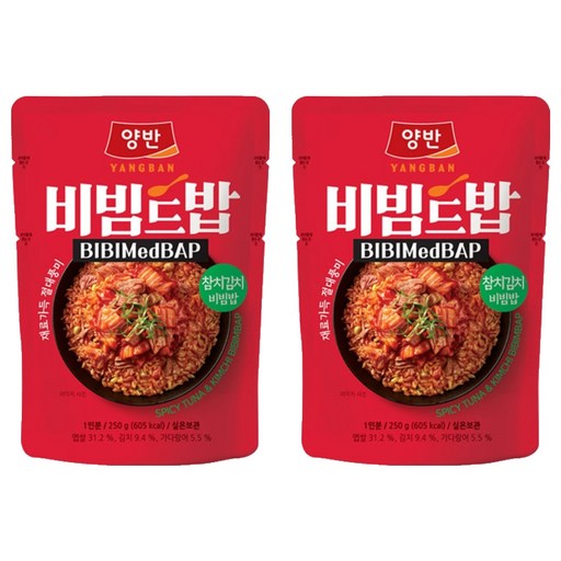 동원 양반 비빔드밥 참치김치 비빔밥 포켓