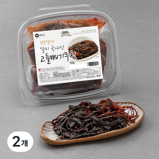 일미식품 국내산 고들빼기무침