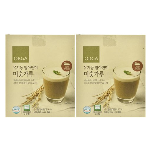 올가홀푸드 유기 발아현미 미숫가루