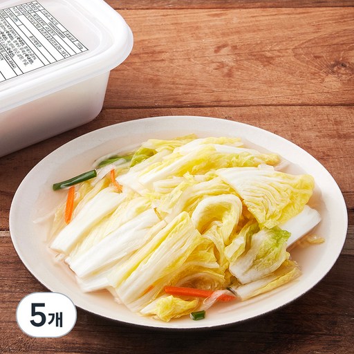 더반찬 백김치
