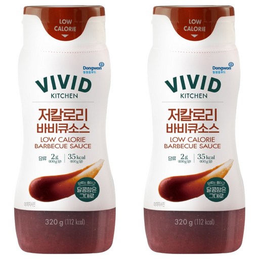 비비드키친 저칼로리 바비큐소스