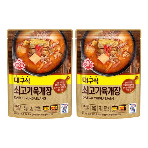 오뚜기 대구식 쇠고기육개장