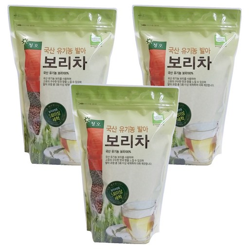 청오 국산 유기농 발아보리차