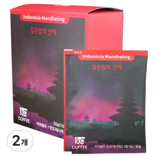 일킬로커피 깊은 밤의 산책 드립백 커피