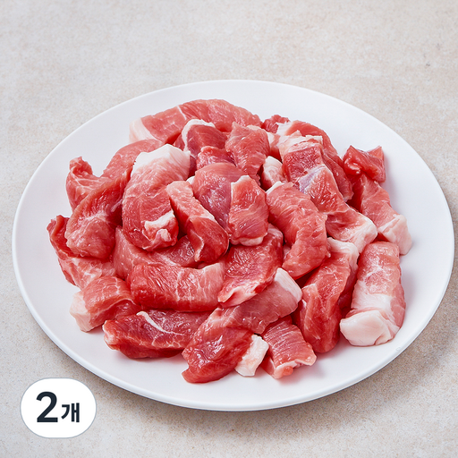 곰곰 무항생제 앞다리살 찌개용 (냉장)