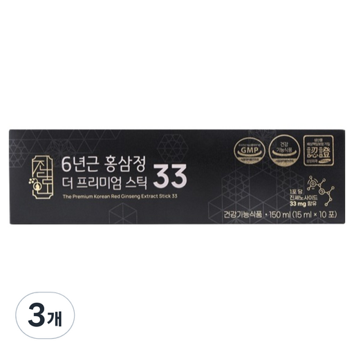 진담인 6년근 홍삼정 더 프리미엄스틱33 10p