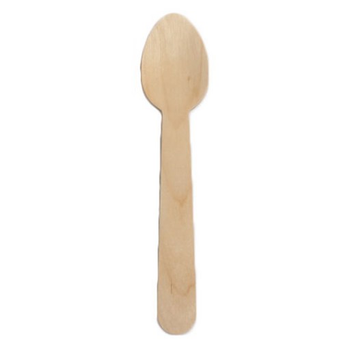 피크닉하우스 우드커트러리 일회용 스푼 14cm