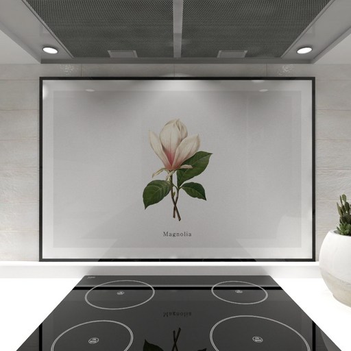 웰룸 주방아트보드 L 855 x 600 mm 목련