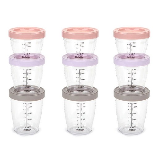 데일리라이크 봉봉 트라이탄 볼 130ml + 180ml + 240ml 세트
