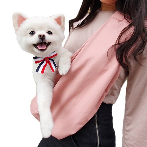 펫디엔씨 강아지 슬링백