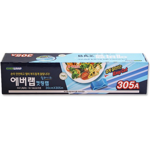 에버랩 쉽게 잘라쓰는 대용량 슬라이딩 컷팅랩 30cm x 305 m