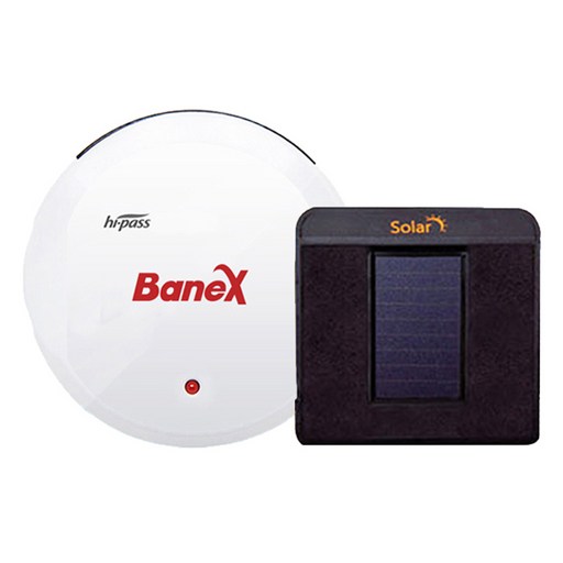 바넥스 태양광 충전 무선 하이패스 단말기 BX300 세트